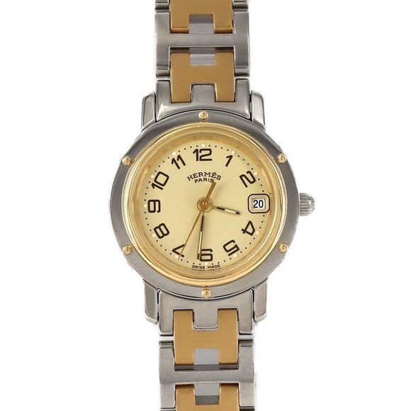 Hermes Clipper Cl4.220 Ssxgp Quartz - Picture 1 of 6